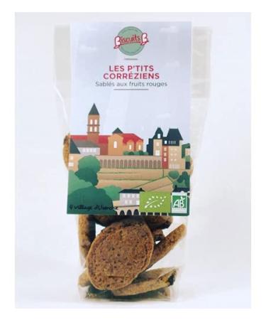 Red fruit shortbread - 150g