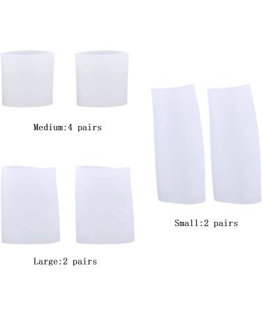 Gel Toe Protection & Silicone Toe Separators for Men & Women | Blister Callus Corn & Hammer Toe Relief - Buy Online on GoSupps.com