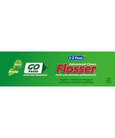 EZ Floss Mint -240 Mint Flavoured Dental Floss Picks with Strongline Floss - Individually Wrapped Flossers. - Buy Online on GoSupps.com