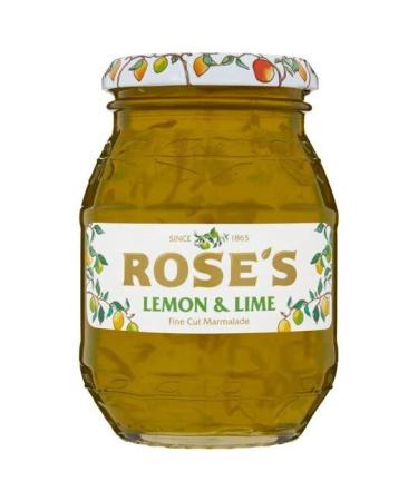 Rose's - Lemon & Lime Fine Cut Marmalade - 454g Lemon & Lime 1 Pound (Pack of 1)