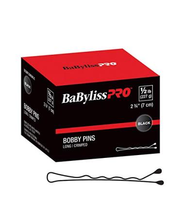 BaBylissPRO 2.75 Inch Extra-Long Crimped Bobby Pins Brown - Buy Online on GoSupps.com