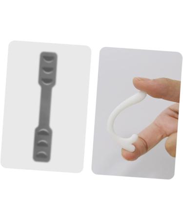 Minkissy 4 Pairs Facial Cover Tape & Ear Hooks - Mask Strap Buckle Clips for Ear Protection & Comfort - Buy Online on GoSupps.com
