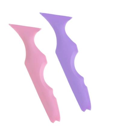 GLEAVI 2pcs Silicone Beauty Ruler Protection Eyelash Tool