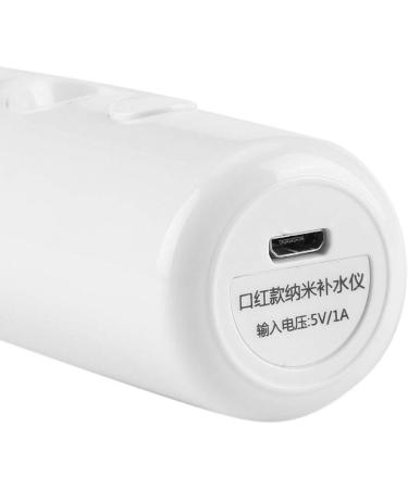  Nunafey Face Nano Mist Spray Light High Frequency Vibration Fine Mist 25 ml Moisturising Wet Spray for Constant Water Replenishment (White) - Buy Online on GoSupps.com