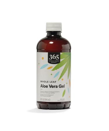 365 by Whole Foods Market Aloe Vera Gel Whole Leaf Filtered 32 Fl Oz