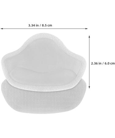 Baluue Heel Pads - 2 Pairs Replaceable Comfort Liners & Stickers for Heels - Ideal Foot Pads for Pain Relief & International Shipping - Buy Online on GoSupps.com