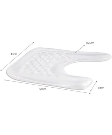 Mobestech 15 Pairs Clavus Heel Cushion Inserts U Shaped Foot Pad Gel Callus Cushion Soft Gel Insoles Shoe Cushion Insoles Callus Buffing Pad Callus Ring Corn High Heel - Buy Online on GoSupps.com