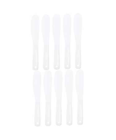 minkissy 10 Pi ces masque cuill re masque outils de beaut outil de spatule de maquillage cr me au beurre cuill re cr me en vrac spatule cosm tique applicateur brosse masque