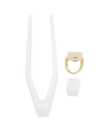 Teeth Brace Decoration Halloween Hip Hop Teeth Electroplate Brass for Most Teeth for Daily Use for Party(gold)