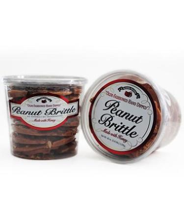 Old Fashion Hand Dipped Peanut Brittle - 1/2.63lbs Container - Buy Online on GoSupps.com