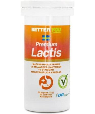 Premium Lactis - 30 Capsules | Boost Immunity & Gut Health | International Shipping Available - Buy Online on GoSupps.com
