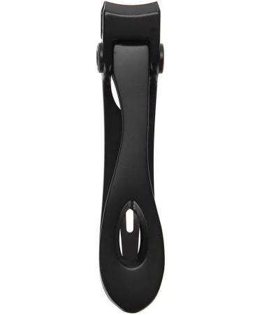 Nail Clipper Stainless Steel Cutter Trimmer Non-Slip Handle Cutting Edge for Professional and Personal Use Fine Workmanship Mini Size and Lightweight Convenient (Black) - Buy Online on GoSupps.com