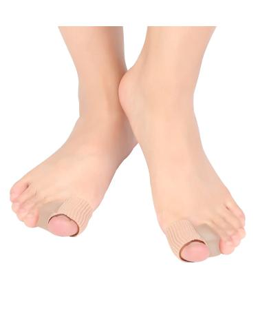 Toe corrections toe protection bunion relief with 1 pair of gel toe corrections toe sleeves Bandage Bunion Corrector toe separator gel toe spacers