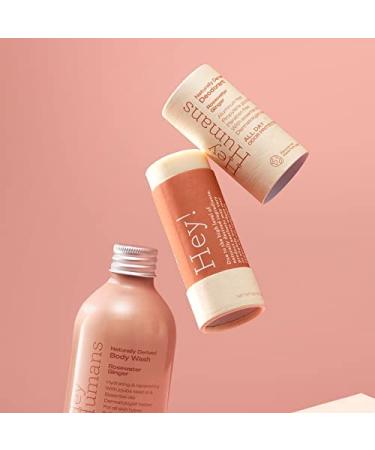 Hey Humans Natural Deodorant Rosewater Ginger - 2oz (Pack of 4) - Buy Online on GoSupps.com