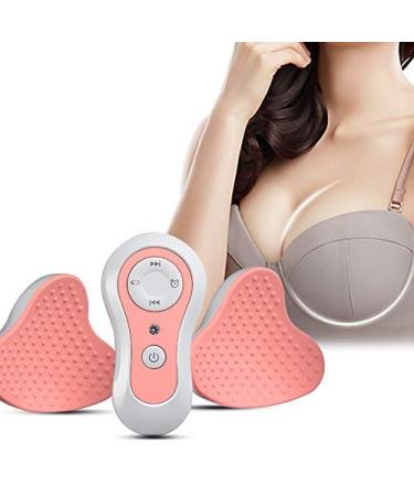 Xuuyuu Breast Massager,Waterproof Chest Enhancer USB Electric Chest Augmentation with Hot Compress Function for Breast Lift Enlarge and Care
