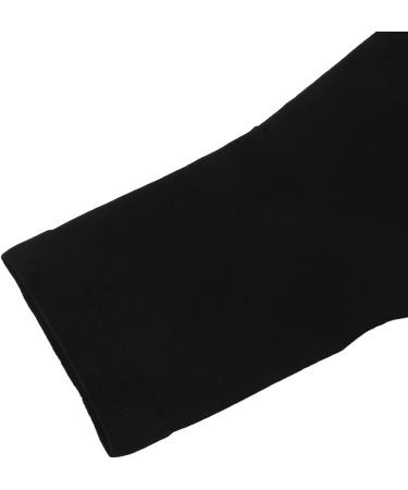 Shop XL Compression Stockings - Elastic Open Toe Pantyhose for Varicose Veins Care - Seamless Leg Support (Black) - Buy Online on GoSupps.com