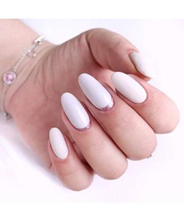 SEMILAC Gel Nail Polish - Colour 544 Just Chillin | UV LED Lamp Soak Off | Long lasting and easy to apply gel nails | nail gel for home and professional use Grey - Buy Online on GoSupps.com