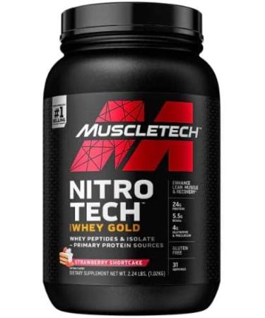 MuscleTech Nitro-Tech 100% Whey Gold French Vanilla Cream (EAN 631656260090) 908 g - Buy Online on GoSupps.com