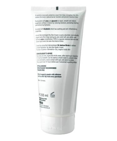 ALTRUIST. Dermatologist Dry Skin Repair Cream 10% Urea Medical grade moisturiser with Glycerin and Urea by Dr Andrew Birnie suitable for sensitive skin 200 ml - Buy Online on GoSupps.com