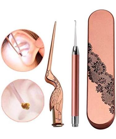 Stainless Steel LED Ear Wax Picker - Luminous Ear Wax Remover Tool - Buy Online on GoSupps.com