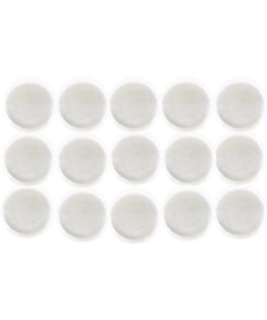 15pcs Powder Puff Cotton Makeup Puffs for Loose & Pressed Foundation - 2.26 Inch White Pads | Ideal for Flawless Finish - Buy Online on GoSupps.com