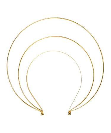 Beaupretty Ancientry Halo Headband Halo Crown Hairhoop Bridal Headpiece Iron Tiara Goddess Crown Halloween Costume Headpiece Vintage Crown Headwear Women Hair Accessory for Wedding Cosplay Prom