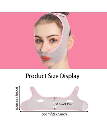 MGPUK Face Contouring Sleeping Mask Chin Strap Reusable V Line Lifting Mask V Line Shaping Face Masks Face Strap Mask Band Chin Up Mask Face Double Chin Strap (Pink) - Buy Online on GoSupps.com