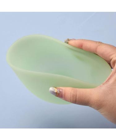Silicone Makeup Mixing Bowl Set with Stirring Stick and Spoons - Green Facial Care Kit for Skin Care - 2PCS - Buy Online on GoSupps.com