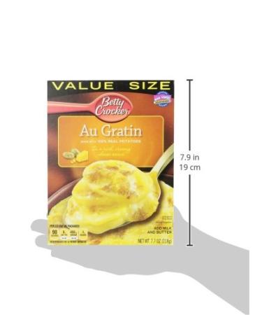 Betty Crocker Au Gratin Potatoes with Real Cheese 7.7 oz - Pack of 6 - Buy Online on GoSupps.com