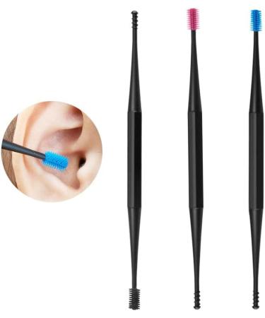 Soft Silicone Double-ended Spiral Ear Wax Remover Spoon - Pink Box - Buy Online on GoSupps.com