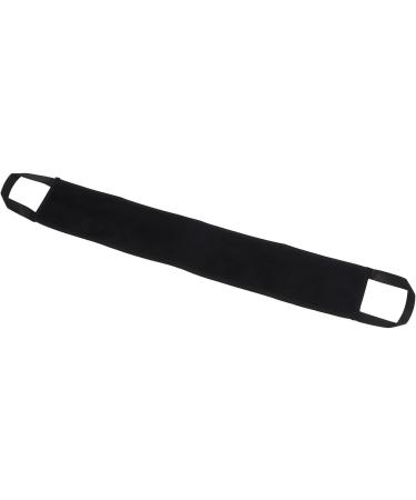 Self Tanner Back Applicator Mitt Lotion Applicator Strip for Even Tan Washable Tanning Glove with Easy Grip Handles Suitable for All Types of People Flocking Material Black - Buy Online on GoSupps.com