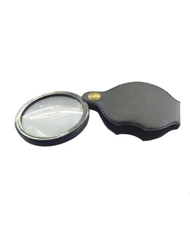 6X/8X/10X Mini Pocket Folding Magnifier Jewelry Magnifying Glass HD Eye Glass Loupe Glass Lens Portable Magnifier (Size : 8X) Atmosphere