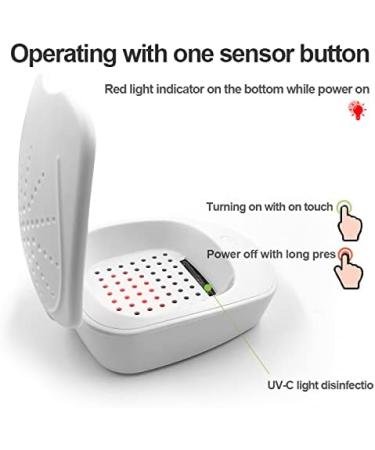 Electric Hearing Aid Dehumidifier Dryer with Lamp Electric Drying Case Electric Hearing Aid Dryer Light Fit All Hearing Aids of All Brand - Buy Online on GoSupps.com