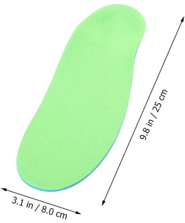 Artibetter Shockproof Arch Support Insoles for Kids | Orthopedic Inserts for Plantar Feet | 25cm Child Foot Correction Pads - Buy Online on GoSupps.com