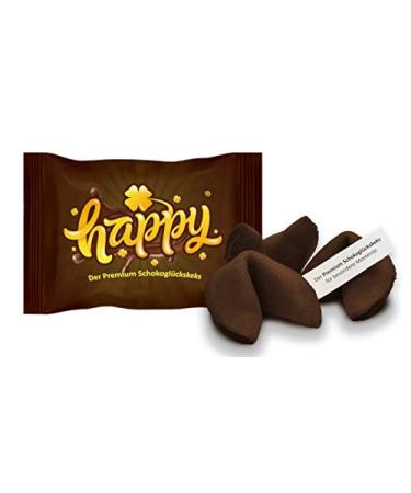HAPPYKEKS Fortune Cookies - Buy 10 Get 1 FREE | Chocolate Cookies Pack of 11 (6g each) - Perfect for Gifts & Treats - Buy Online on GoSupps.com