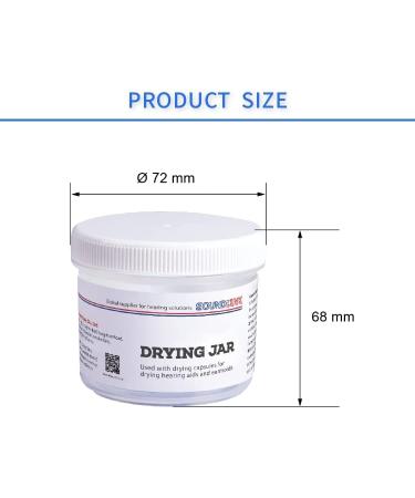 Hearing Aid Dehumidifier Set | Drying Jar & Capsule Included - Buy Online on GoSupps.com
