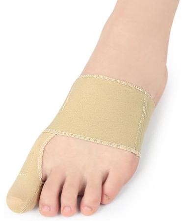 GLEAVI 2pcs Wrapped Toe Spacers Bunion Correctors | Breathable Toe Separators for Foot Skin | Skin Color/Black - Buy Online on GoSupps.com