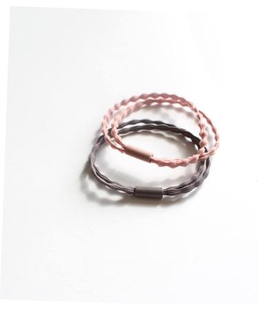 minkissy Hair Bands Ties Elastic Ponytail Holders Hair Accessories Tie Double Strand Elastic Hair Ties - Buy Online on GoSupps.com