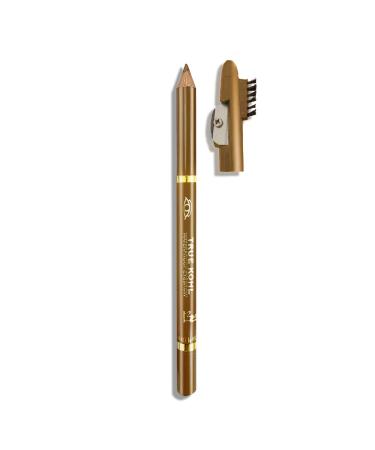 Beauty Forever True Kohl Waterproof Eyebrow Pencil with Sharpener Definer Matte Finish Long Lasting Waterproof Natural Looks 404 Soft Brown SOFT BROWN (EP404)