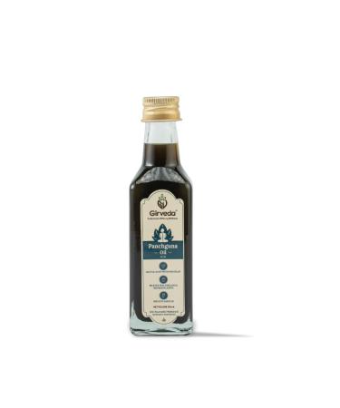 Panchgauna Massage Oil - 3.38FLoz | Ayurvedic Blend for Deep Relaxation & Muscle Relief | Natural Ingredients | Holistic Wellness & Skincare