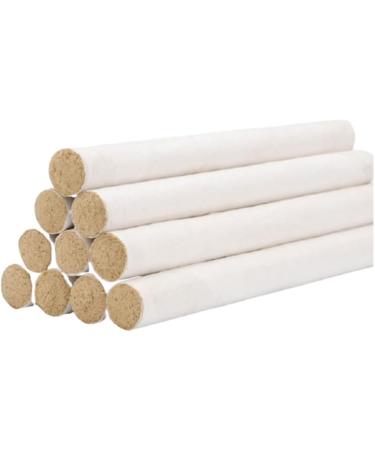 Minkissy 20 STK Moxa Sticks Set for Acupuncture & Moxibustion - Mini Treatment Kit with Holder - White Wild Moxibustion Stripes for Pain Relief - Buy Online on GoSupps.com