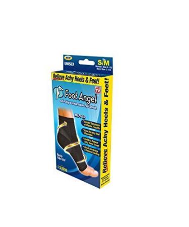 Anti-Fatigue Compression Foot Sleeve for Plantar Fasciitis Relief Small/Medium