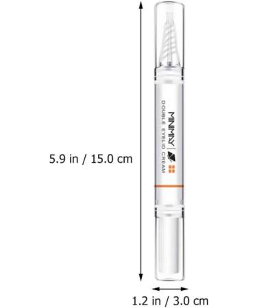 Lurrose Double Eyelid Tape 2 Sets Double Eyelid Pen Glue Invisible Double Eyelid Styling Cream Stick Lasting Liquid Eyelid Tape Stickers Cream Double Eyelid Serum Make Eyes Bigger Invisible Tape - Buy Online on GoSupps.com