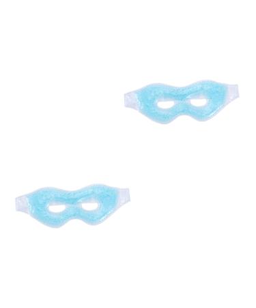 Thehomeuse Eye Pads Circulation Cool Eye Black Eye Blindfold Cooling Eye Eye Therapeutic Eye Universal Grain Men and Women of 2