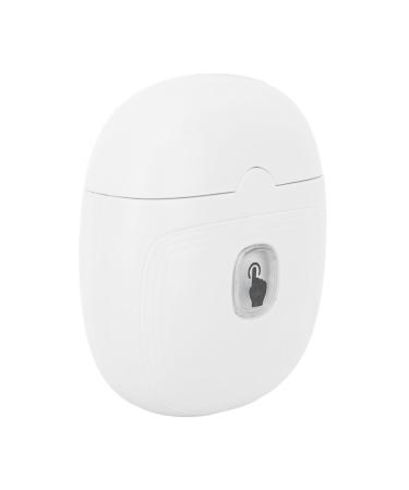Electric Nail Cutter Dual Speed USB Rechargeable Portable Nail Cutter Compact Size for Kid for Home (White)