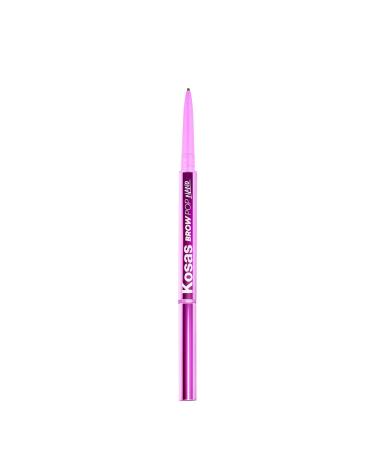 Kosas Brow Pop Nano Ultra-Fine Detailing Pencil - Medium Brown (Neutral medium brown) DFGHJ6-5