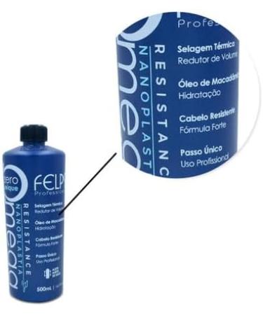  G n rique Felps Omega Zero nanoplasty keratin treatment with resistance...500ml - Buy Online on GoSupps.com
