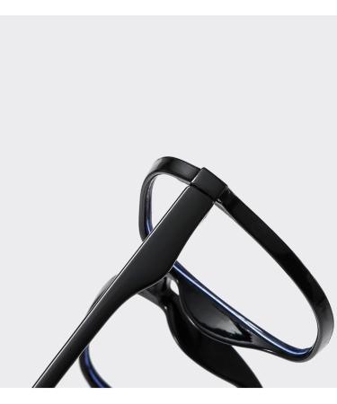 Shop Fuqinqingoz Oversized Anti-Blue Light Reading Glasses - Clear View Presbyopia Eyewear (+100 Transparent) - Buy Online on GoSupps.com