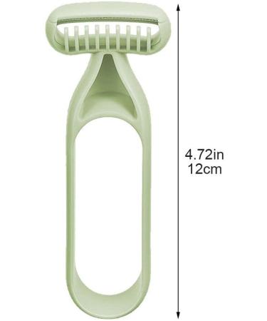 Haowul Women s Manual Razor for Armpit & Bikini Hair Removal - Green Cosmetic Tool for Smooth Legs - Buy Online on GoSupps.com