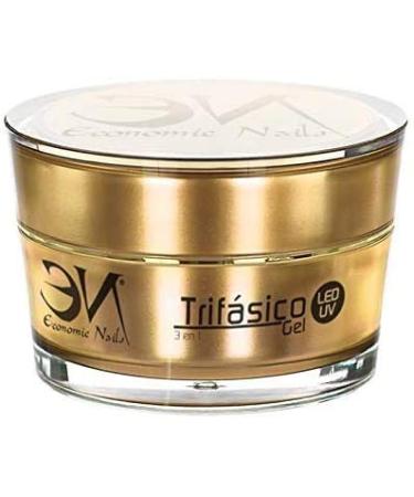 Buy UV/LED Three-Phase Gel 15ml - Super Resistant & Ultra-Glossy 3-in-1 Nail Gel | Economic Nails - International Shipping Available - Buy Online on GoSupps.com